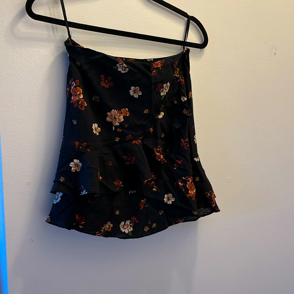 Floral Print Skirt